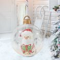 thumbnail image 4 of UsTZtai Large Inflatable Christmas Yard Decorations, Outdoor Holiday Inflatable Decor with Bright LED Lights, Christmas Inflatable Decorations for Garden Front Yard, 4 of 5