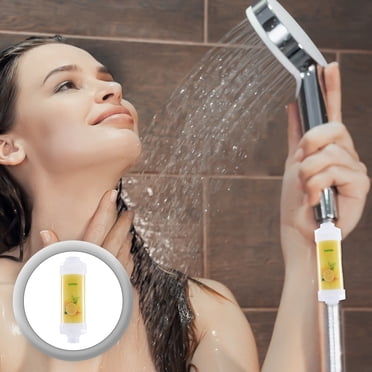LSLJS Convient à Tout Pommeau de Douche Fragrancesfiltre de Douche Filtre de Pommeau de Douche pour Eau Cartouches de Filtre d'Eau de Douche pour Éliminer le Fluorure, Filtres de Douche