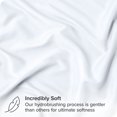 thumbnail image 2 of Bare Home Pillow Sham Set - Premium 1800 Collection - Double Brushed - Queen, White, 2 of 7