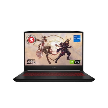 MSI Katana gF66 156 144Hz FHD Portable de Jeu : Intel core i7-12650H RTX 3050 Ti 16 Go 512 Go NVMe SSD, USB Type-c 32 gen 1, Audio Haute Résolution, cooler Boost 5, Win11 Home : Noir 12UD-436