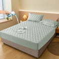 thumbnail image 4 of Cagogo under $5 Waterproof Bed Sheet, Waterproof Mattress Protector, Non Slip Fitted Bed Sheet, Full Coverage Mattress Cover, Soft Breathable Bedding Protection, Queen Size Mattress Encasement, 4 of 6