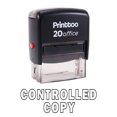 thumbnail image 1 of Printtoo Timbre de Bureau sur Mesure Contrôlé par Tampon Encreur Noir, 1 of 2