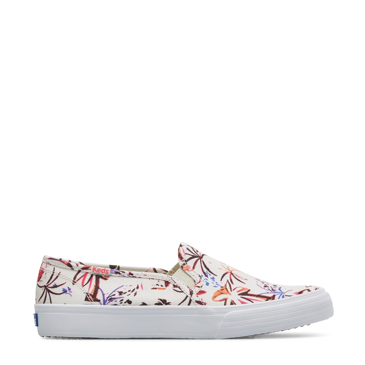 Keds Women's Double Decker Island Print Slip-On Sneaker