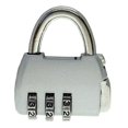 thumbnail image 1 of Digit Padlock 3 Digit Combination Lock Security Heavy Duty Zinc Alloy Luggage Locks for Suitcase, 1 of 8