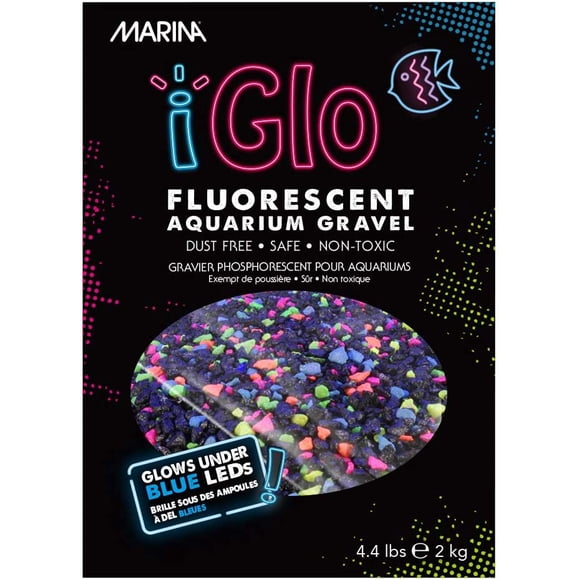 Marina iGlo Fluorescent Aquarium Gravel - Galaxy - 2 kg (4 lbs)