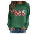 thumbnail image 1 of RKSTN Chandail pour Femmes Décontracté à Manches Longues Blouse à Imprimé de la Saint-Valentin Hauts Chandail Col Rond Coupe Ample Chandail, 1 of 3
