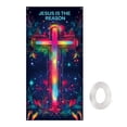 thumbnail image 1 of Outside Christmas Decorations Christmas Door Cover Decoration Christmas Door Cover Door Hanging Party Decoration Door Cover Tapestry Christmas Door Decorations, 1 of 9