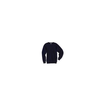 Hanes Ultimate Cotton Adult Crewneck Sweatshirt, L, Navy