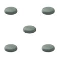 thumbnail image 2 of maskred Housses de Coussin Rondes pour Tabouret Confortable Polyester Imperméabilisation Douce Vert Pin 5Set, 2 of 6