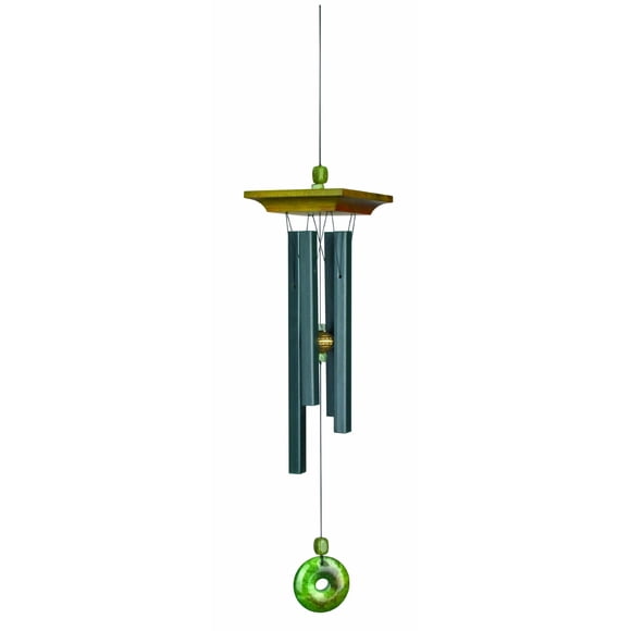 Woodstock Chimes Signature Collection, Woodstock Jade Chime, 22'' Decor Designs Wind Chimes for Outdoor, Patio, Home or Garden Décor (JC)