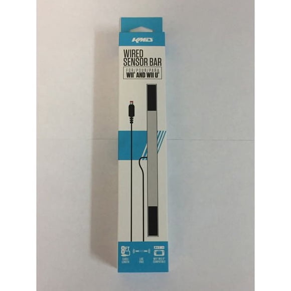 KMD Wired Sensor Bar for the Nintendo Wii and Nintendo Wii U