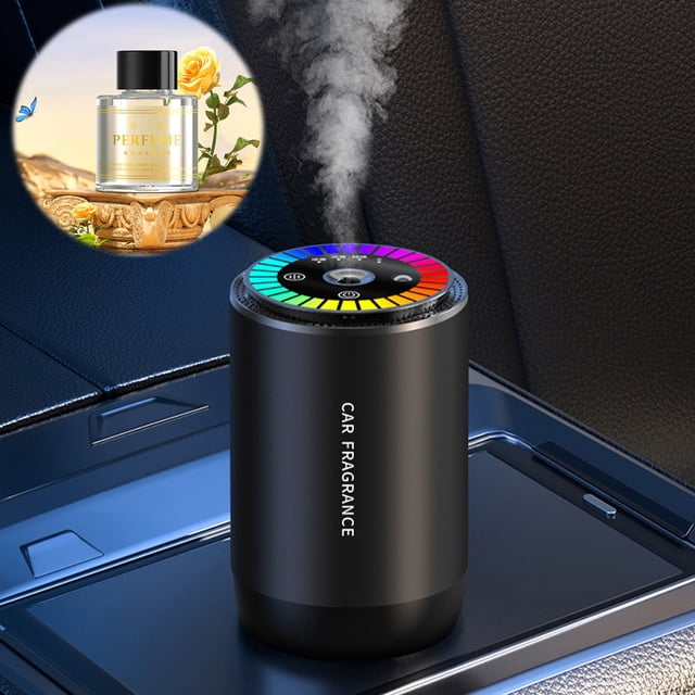 Blateno Car And Home Perfume Instrument Aroma Diffuser Light Intelligent Sprayer Car Star Top Pickup Light Car Aroma Diffuser Perfume Content 50ml