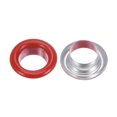 thumbnail image 4 of Unique Bargains 100PCS Grommets Eyelets 3/10 Inch (8mm) ID Hole Metal Self Backing Eyelet with Washers for Leather Red, 4 of 7
