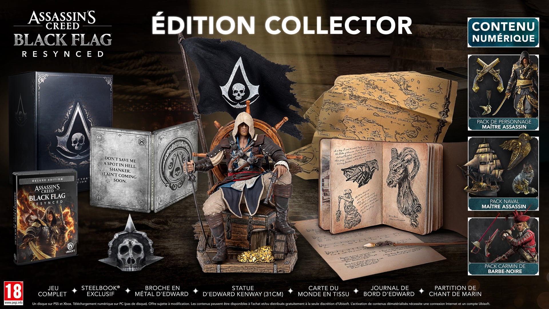 Assassin's Creed Black Flag Resynced - Collector's Edition (PC)