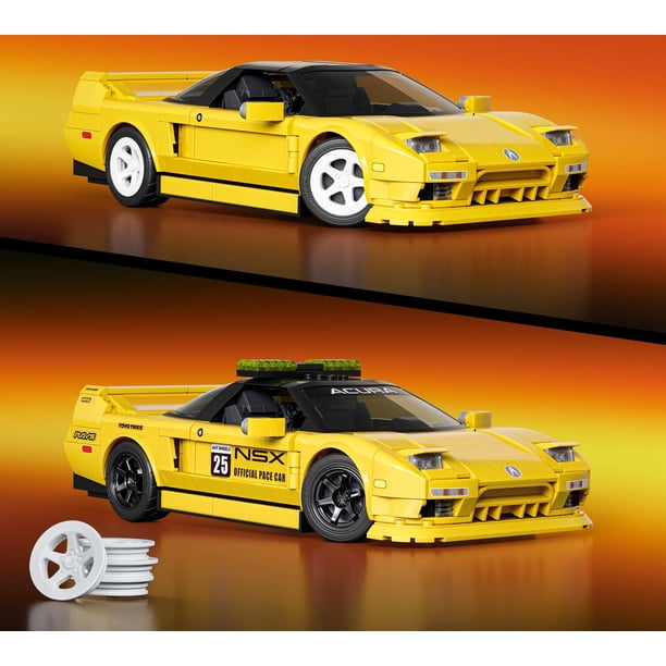 Mattel Brick Shop Hot Wheels '90 Acura NSX Building Toy (877