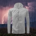 thumbnail image 1 of Aodebiao Manteau de Pluie Ultraléger pour Femmes – Manteau de Randonnée Imperméable et Respirant avec Capuchon Ajustable / Polyester à Séchage Rapide pour la Course, les Déplacements et les Voyages, 1 of 4