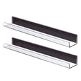 thumbnail image 1 of EGNMCR 2PCS Transparent Magnetic Acrylic Bookshelf Wall Hanging Bookshelf Without Punching, Children's Storage Rack, Book Manual Exhibition Storage rack, 1 of 2