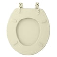 thumbnail image 3 of Fantasia 17 Inch Bone Soft Standard Vinyl Toilet Seat, 3 of 4
