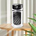 thumbnail image 3 of Portable Air Conditioner Air Conditioning Fan Six Wind Speeds Personal Light Air Cooling Fan (White), 3 of 4