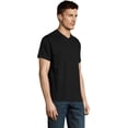 thumbnail image 3 of Men's Graphic T-Shirt V Neck Old School Legend Since 2040, 3 of 7