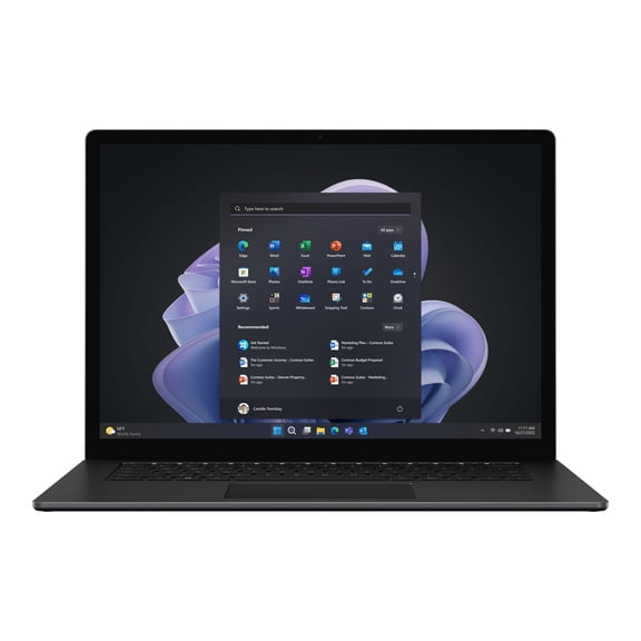 Microsoft Surface Laptop 5 for Business - Intel Core i5 - 1245U / jusqu'à 4,4 GHz - Evo - Win 10 Pro - Intel Iris Xe Graphics - 16 Go RAM - 512 Go SSD - Écran Tactile 13,5 Pouces 2256 x 1504 - Wi‐Fi 6 - Noir Mat