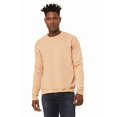 thumbnail image 2 of Bella Canvas Men`s Drop Shoulder Fleece, 2XL, Heather Sand Dune, 2 of 3
