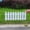 White 2H1, variant on ZZkhGO Mini Garden Fence, Small Yard Border Fencing, White PVC Flower Bed Edging for Home Lawn Decoration