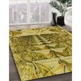 thumbnail image 3 of Ahgly Tapis Rectangulaire Lavable en Machine Intérieur Transitionnel Brun Bronze Foncé, 2 Pieds x 3 Pieds, 3 of 7