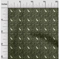 thumbnail image 1 of oneOone Cotton Silk Fabric Leaves & Paisley Block Print Sewing Fabric BTY 42 Inch Wide, 1 of 4