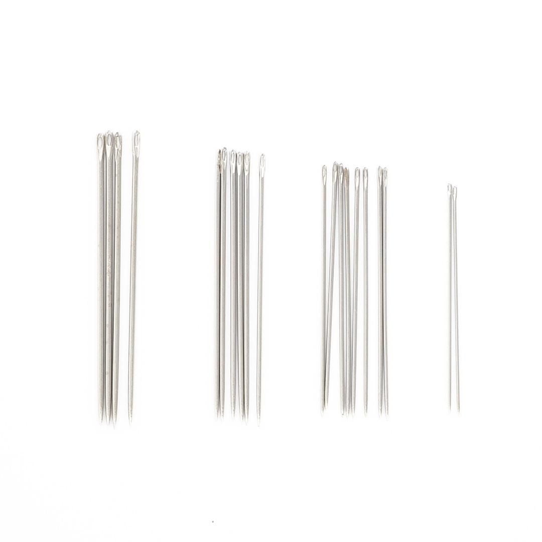 UNIQUE SEWING aiguilles à coudre pointues, tailles assorties 3/9, paquet de 20