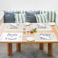 thumbnail image 2 of Inspirational Quotes God is Love Rectangular Placemats Set of 4, Rustic Religious Christian Table Mats, 12x18 Inch, Christian Home Decor, 2 of 5