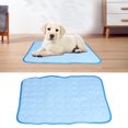thumbnail image 4 of Pet Cooling Mat, Breathable Pet Self Cooling Blanket  For Small Medium Large Cats Blue,Pink,Brown, 4 of 8