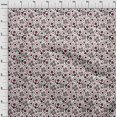 thumbnail image 4 of oneOone Silk Tabby Red Fabric Poker Card Sewing Craft Projects Fabric Prints By Yard 42 Inch Wide, 4 of 4