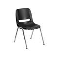 thumbnail image 4 of Scranton & Co Chaise Empilable Polyvalente Noire, 4 of 9