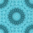 thumbnail image 1 of Ahgly Company Machine Washable Indoor Square Transitional Dark Turquoise Green Area Rugs, 6' Square, 1 of 7