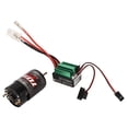 thumbnail image 1 of RC Brushed Motor ESC, Precise RC Car Parts 550 Brushed Motor  for DIY Modification Frame 12T,21T,29T,35T,55T, 1 of 7
