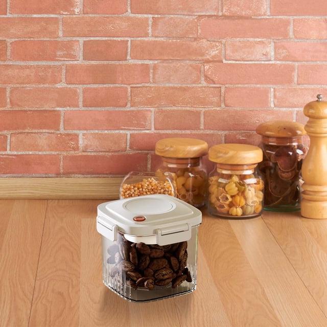 Vacuum Sealed Jar For Miscellaneous Grain Storage Kitchen Food Plastic Transparent Storage And Storage Jar -proof Sealed Box For Five Grains