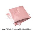 thumbnail image 3 of Nilvkv Washed Silk Ice Silk Conditioning Quilt Summer Cool Quilt Double Quilt Core Solid Color Summer Thin Quilt, 3 of 6