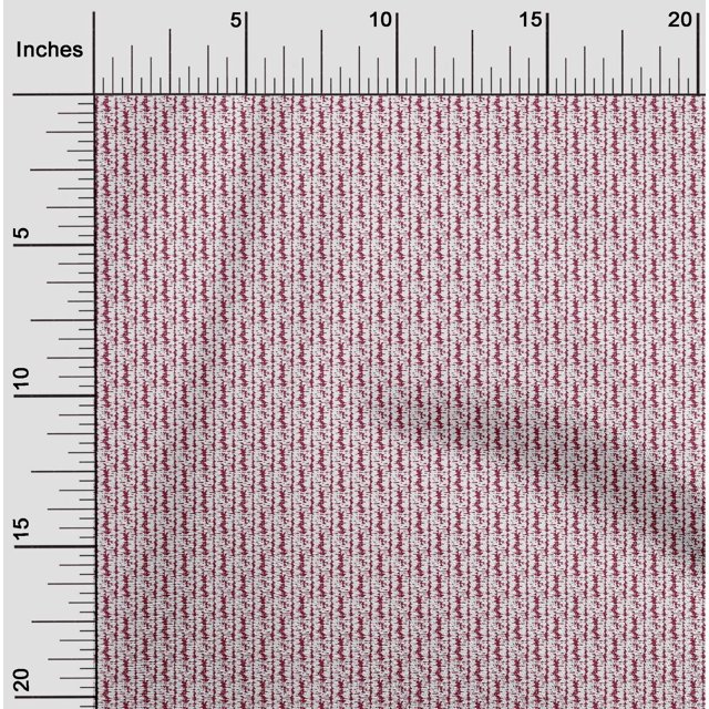 oneOone Georgette Viscose Bright Crimson Red Fabric Abstract Texture Craft Projects Decor Fabric Printed By The Yard 42 Inch Wide