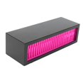 thumbnail image 3 of Makeup Case, Durable Silicone Large Capacity Sturdy Cosmetic Organizer  For School For Home Black+Rose Red, 3 of 8
