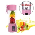 thumbnail image 1 of 380ml Portable USB Électrique Fruit Centrifugeuse Smoothie Maker Shaker USB Bouteille, 1 of 8