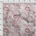 thumbnail image 3 of oneOone Silk Tabby Dusty Purple Fabric Florals Craft Projects Decor Fabric Printed By The Yard 42 Inch Wide, 3 of 4
