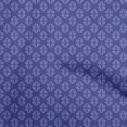 thumbnail image 1 of oneOone Georgette Viscose Blue Fabric Asian Block Craft Projects Decor Fabric Printed By The Yard 42 Inch Wide, 1 of 4