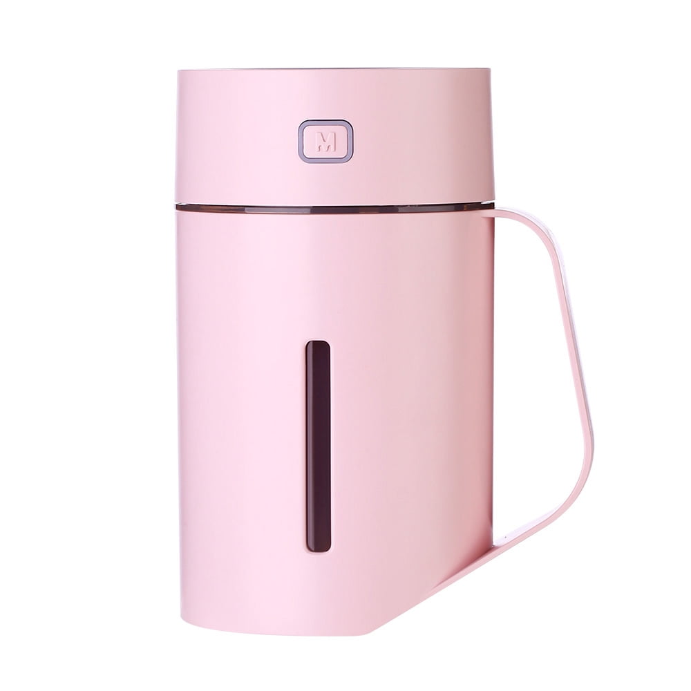 Yeacher Humidificateur LEDs Tasse 420ML Purificateur d'Air Diffuseur d'Arôme USB