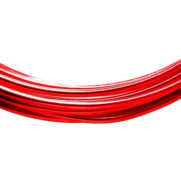 VONKY Aluminum Wire Thickness Bendable Wires Bike Easy to Use Handy Installation Durability Rust-proof for Crafts DIY wine red