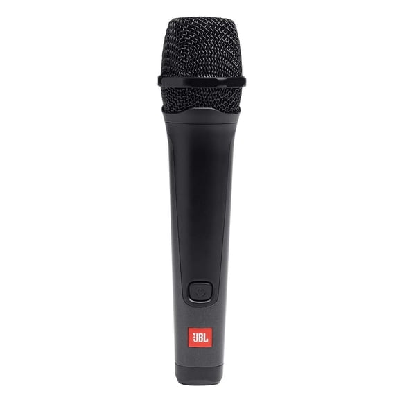 JBL PartyBox Mic 100: Wired Dynamic Vocal Mic with Cable (3M), JBL-Quality Performance, Wire mesh Cap with windscreen, Easy to use, Cardioid Polar Pa