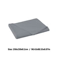 thumbnail image 3 of Aodebiao ​​Double Brushed Polyester Bed Sheet - Queen Size (98x90in) - Ultra Soft Solid Color Dorm Sheet Set - Wrinkle & Shrink Resistant (8 Colors)​​, 3 of 8