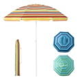 thumbnail image 1 of Gymax 6.5 FT Patio Portable Beach Adjustable Umbrella, 1 of 9