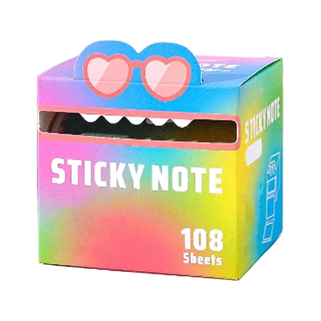 Self-Stick Memo Pads for Efficient Organizing and Journaling in School and Home Use