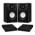 thumbnail image 1 of Fluance Ri71 Reference Powered Bookshelf Speakers with High Performance AMT Tweeters, 5” Drivers, 120W Amplifier, HDMI, Bluetooth, RCA & Subwoofer Out with Foam Isolation Pads, 1 of 8